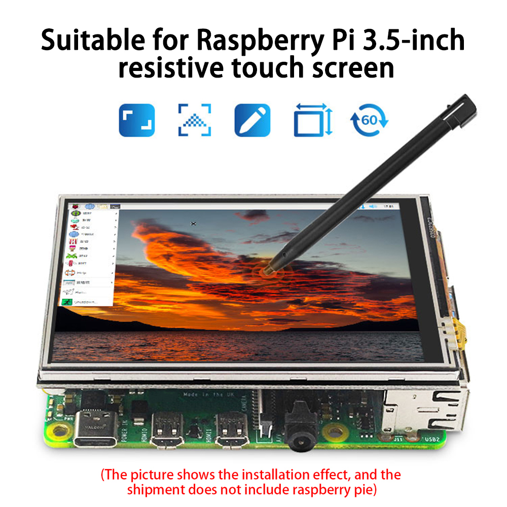 3.5 Inch TFT Touch Screen for  - огляд і ціна Retro Gaming Raspberry Pi Zero