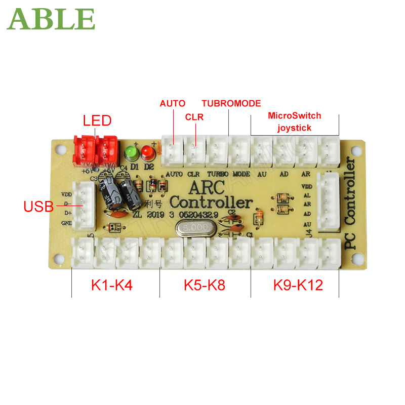 Arcade 2 Player Zero Delay Kit - огляд і ціна Arcade Button Kit