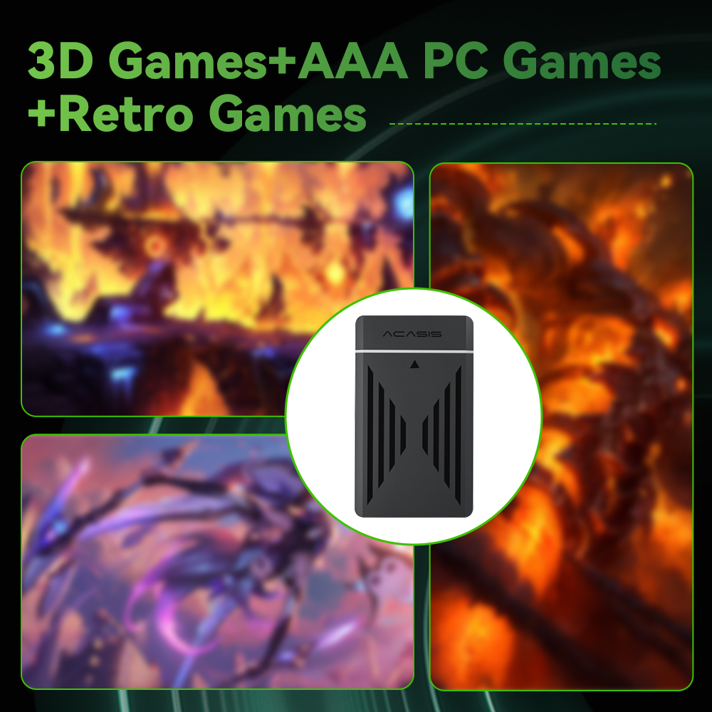 Portable 3TB Gaming HDD Video  - огляд і ціна Retro Gaming For Windows