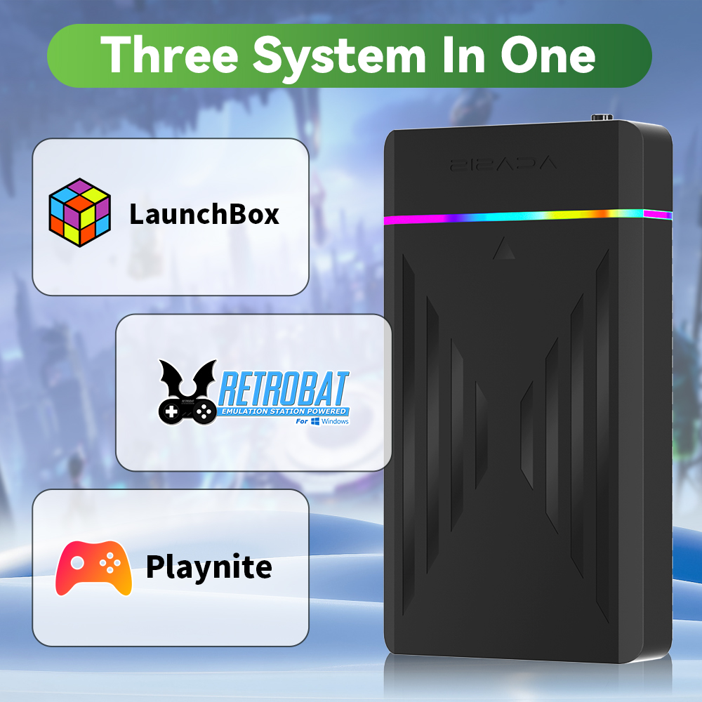 Portable 3TB Gaming HDD Video  - огляд і ціна Retro Gaming For Windows
