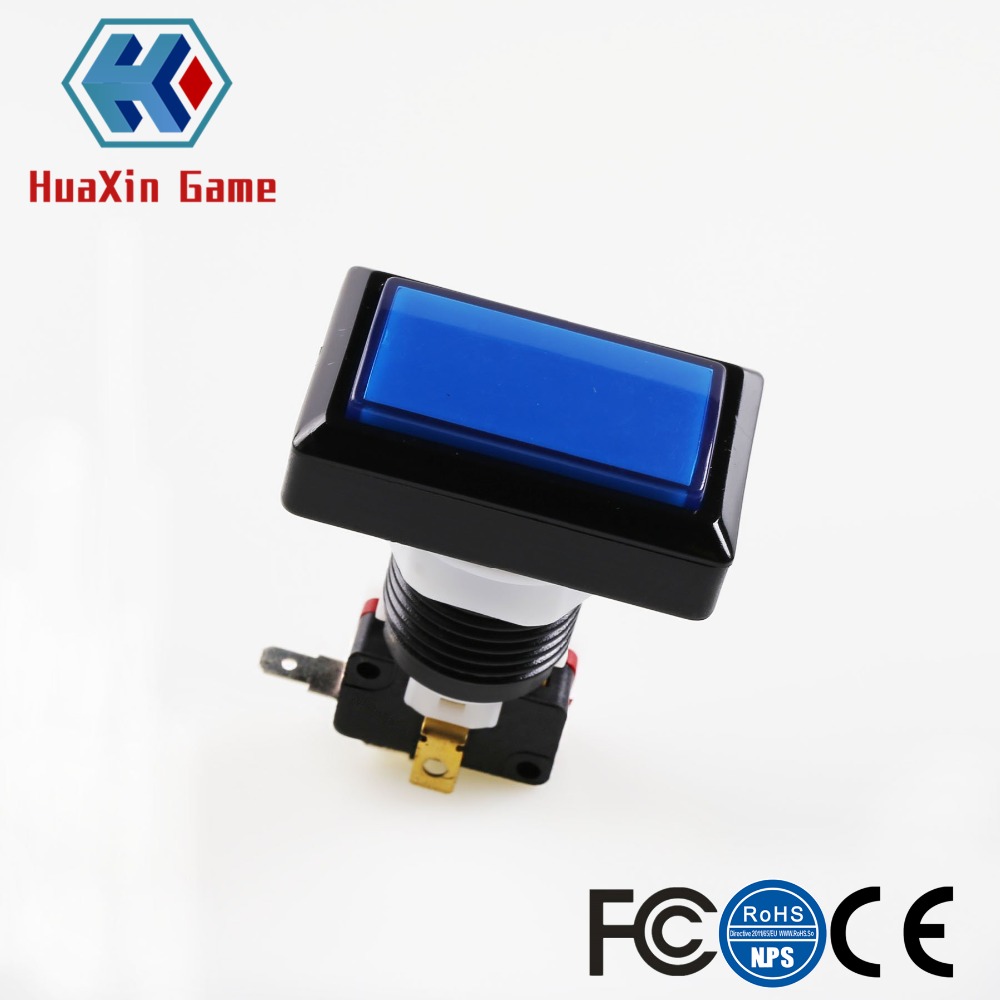 Rectangular LED Illuminated Pu - огляд і ціна Arcade Button Kit