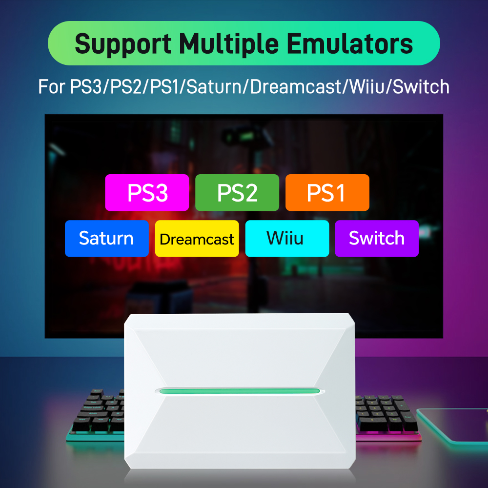 Playnite&Retrobat 500GB Game H - огляд і ціна Retro Gaming Emulator