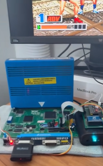 Neo Geo MV1C HDMI Mod Kit Digi - огляд і ціна Arcade Button Kit