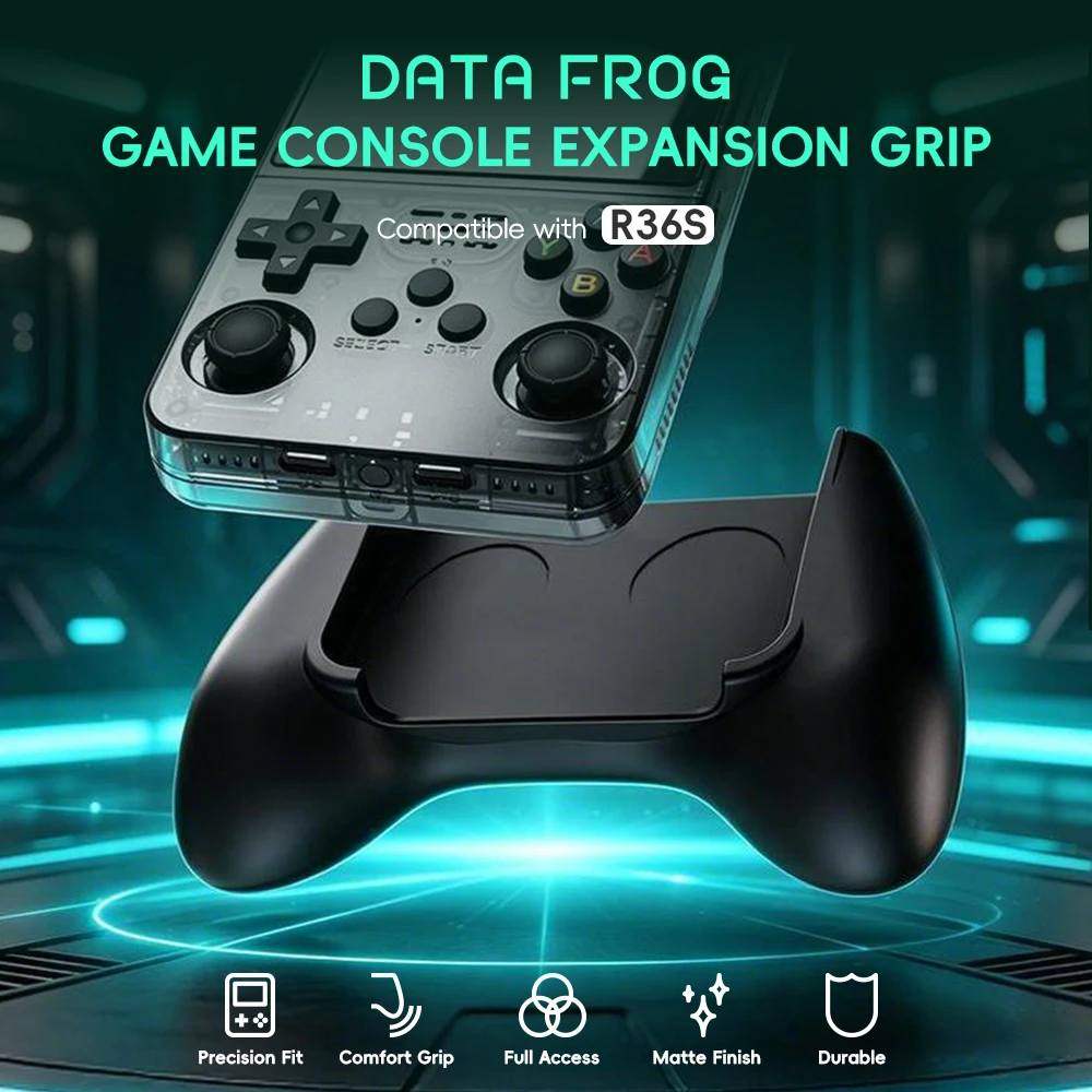 Data Frog R36S Game Grip Ergon - огляд і ціна Retro Gaming Kit