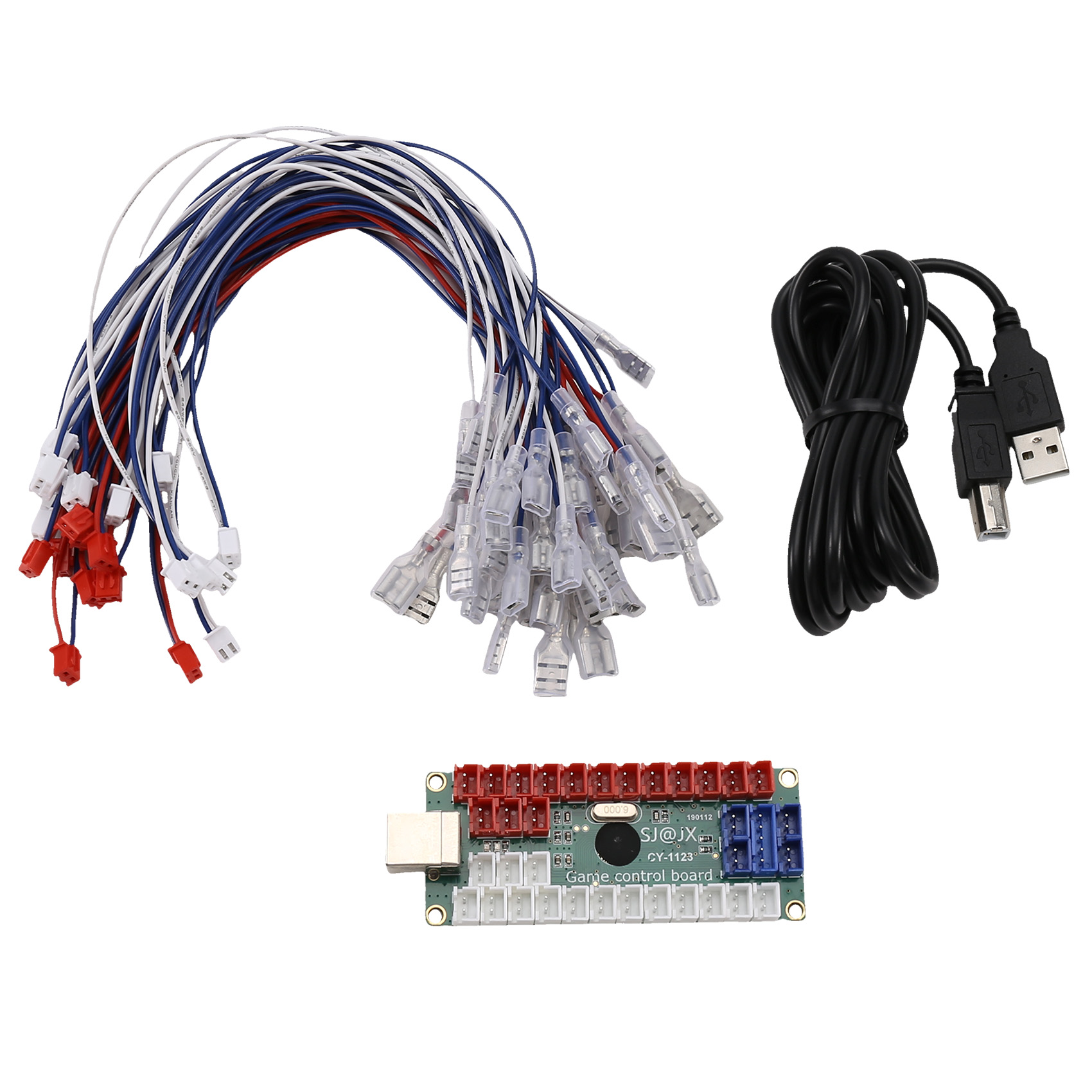 FFYY-Arcade DIY Kit LED USB En - огляд і ціна Arcade Button Kit